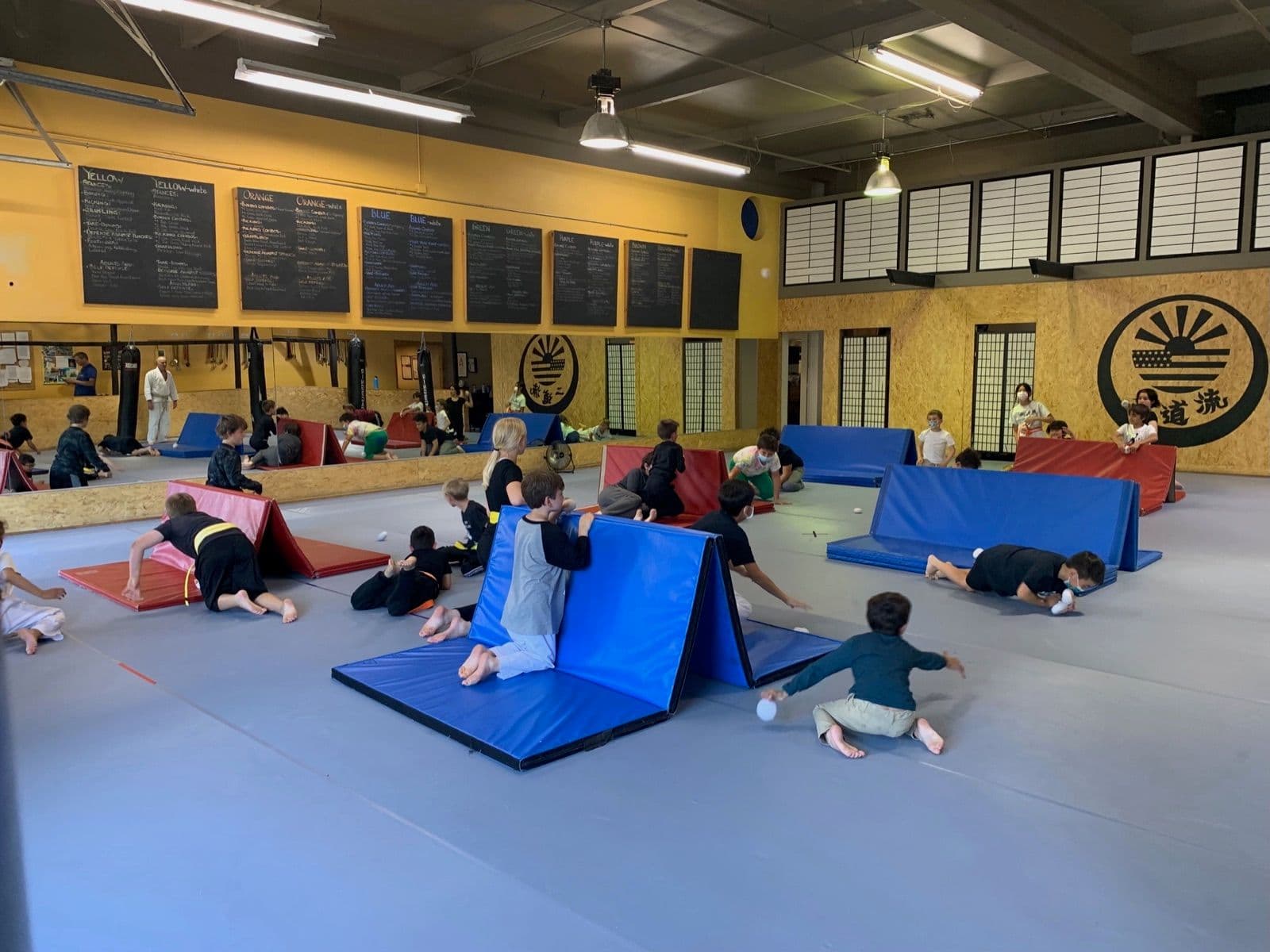 Kids at a PMA Ninja Night